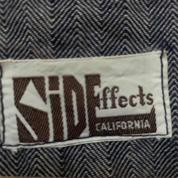 Vintage 1970s Serape Denim Vest - Picture 7 of 7